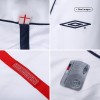 Men's SCHOLES #8 England Home Retro Soccer Jersey 2002