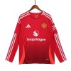 Men's Manchester United Home Long Sleeve Jersey 2024/25