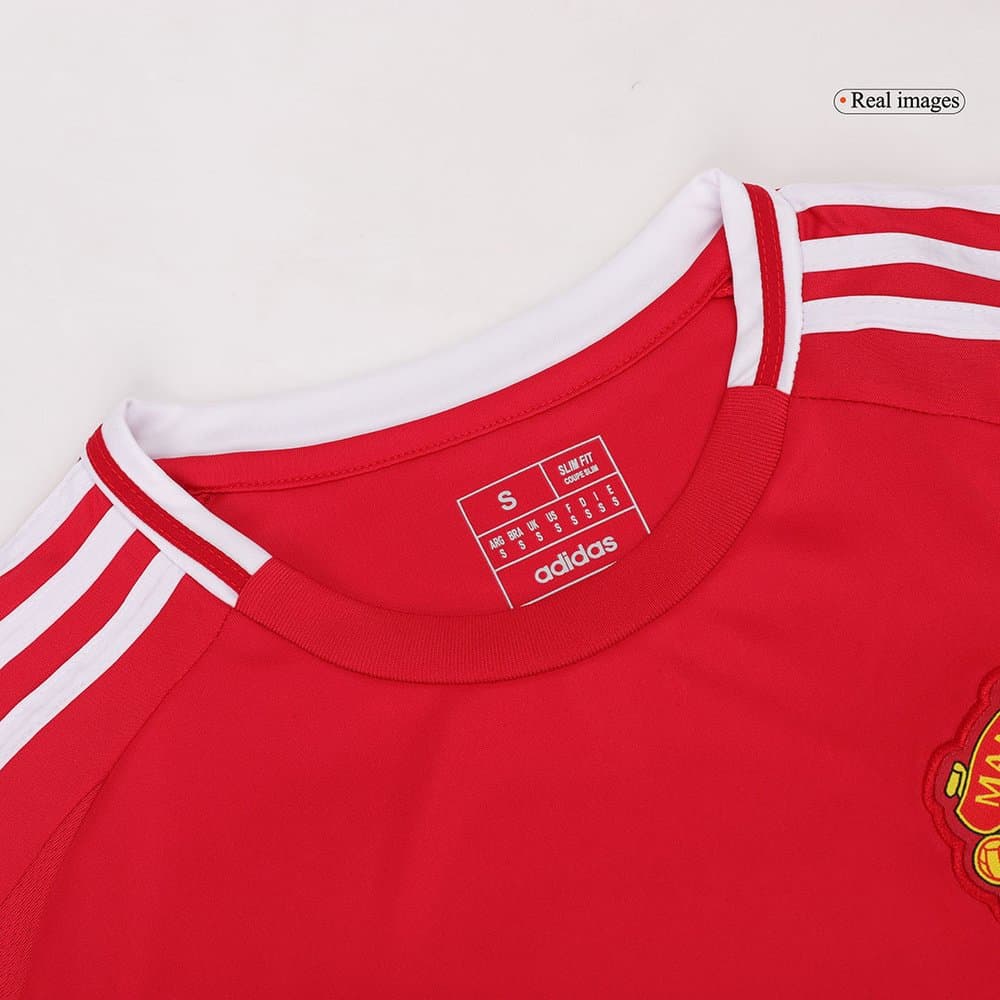 Men's Manchester United Home Long Sleeve Jersey 2024/25