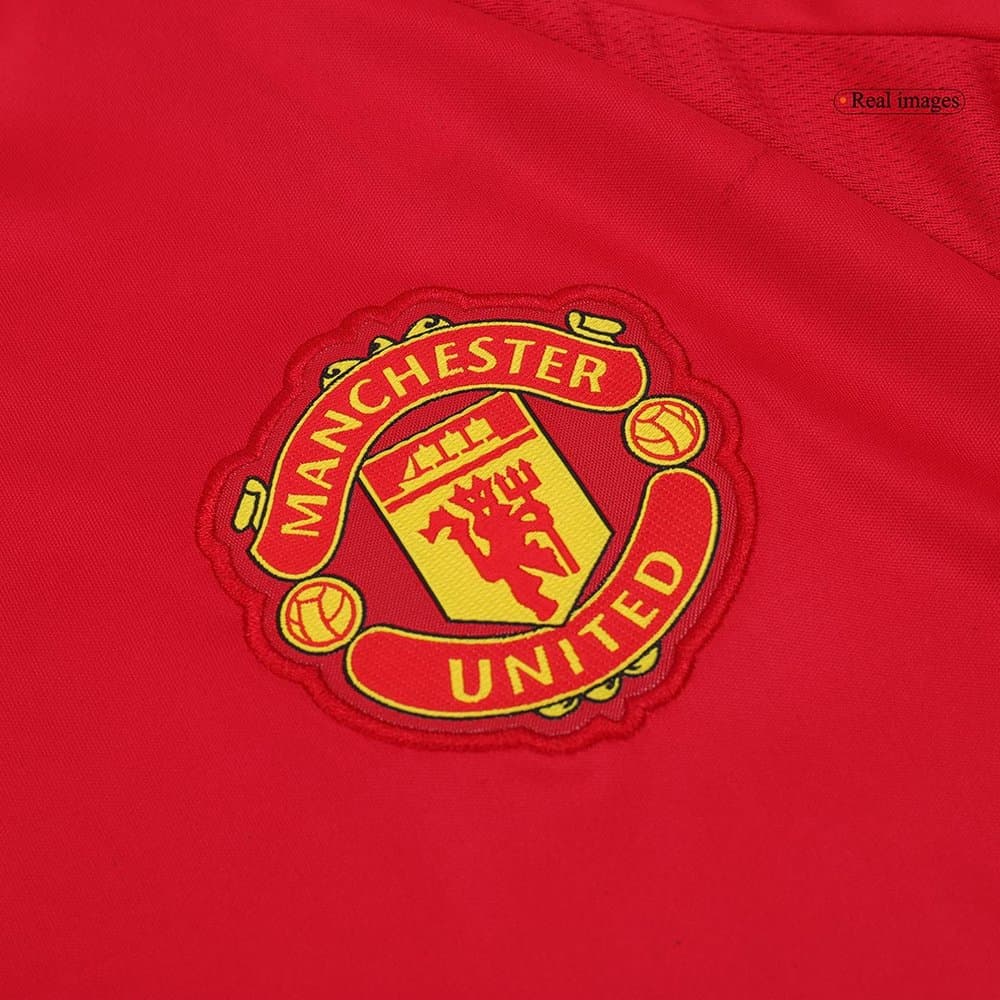 Men's Manchester United Home Long Sleeve Jersey 2024/25