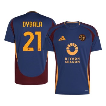 Men's DYBALA #21 Roma Third Away Replica Soccer Jersey 2024/25 Men's DYBALA #21 Roma Third Away Replica Soccer Jersey 2024/25