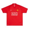 Men's Manchester United Home Retro Soccer Jersey 2007/08