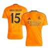 Men's ARDA GÜLER #15 Real Madrid Away Replica Soccer Jersey 2024/25 Men's ARDA GÜLER #15 Real Madrid Away Replica Soccer Jersey 2024/25