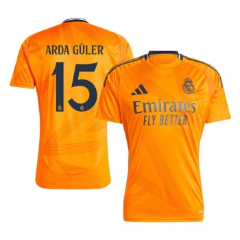 Men's ARDA GÜLER #15 Real Madrid Away Replica Soccer Jersey 2024/25 Men's ARDA GÜLER #15 Real Madrid Away Replica Soccer Jersey 2024/25