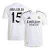 Men's ARDA GÜLER #15 Real Madrid Home Authentic Soccer Jersey 2024/25 Men's ARDA GÜLER #15 Real Madrid Home Authentic Soccer Jersey 2024/25