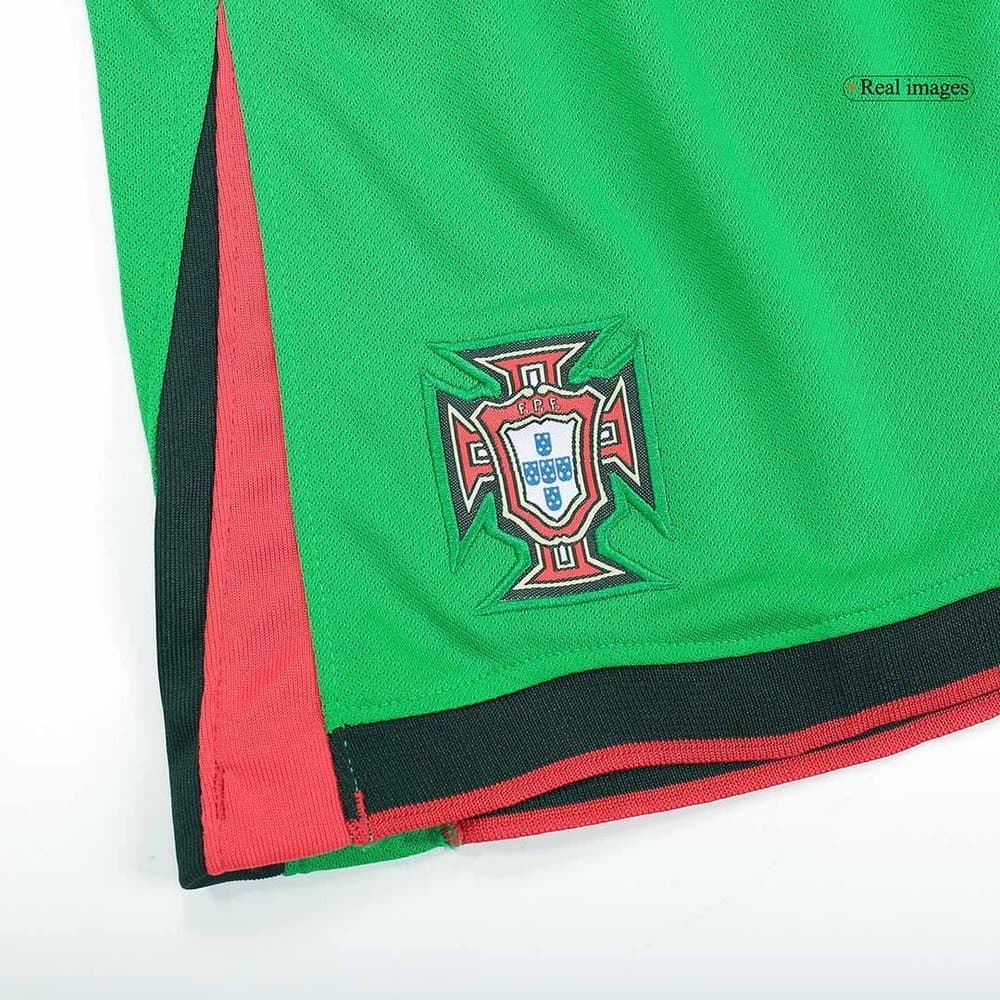 Men's Portugal Home Soccer Shorts 2024