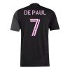 Men's DE PAUL #7 Inter Miami CF Away Authentic Soccer Jersey 2025 Men's DE PAUL #7 Inter Miami CF Away Authentic Soccer Jersey 2025