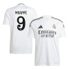 Men's MBAPPÉ #9 Real Madrid Home Replica Soccer Jersey 2024/25