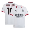 Men's RAFA LEÃO #10 AC Milan Away Replica Soccer Jersey 2024/25 Men's RAFA LEÃO #10 AC Milan Away Replica Soccer Jersey 2024/25