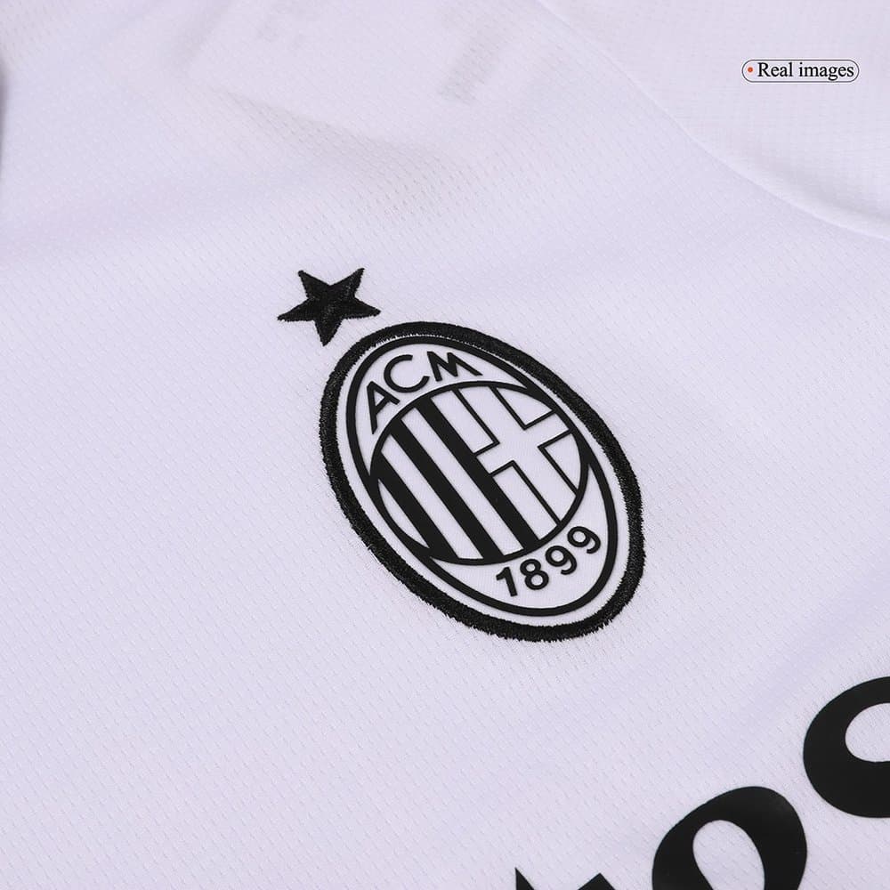 Men's RAFA LEÃO #10 AC Milan Away Replica Soccer Jersey 2024/25 Men's RAFA LEÃO #10 AC Milan Away Replica Soccer Jersey 2024/25