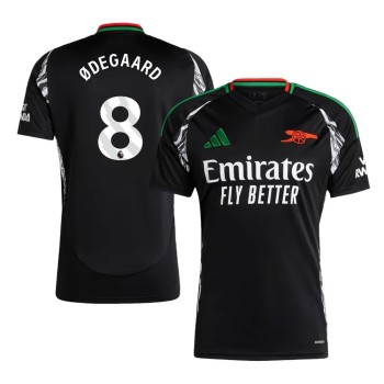Men's ØDEGAARD #8 Arsenal Away Replica Soccer Jersey 2024/25 Men's ØDEGAARD #8 Arsenal Away Replica Soccer Jersey 2024/25