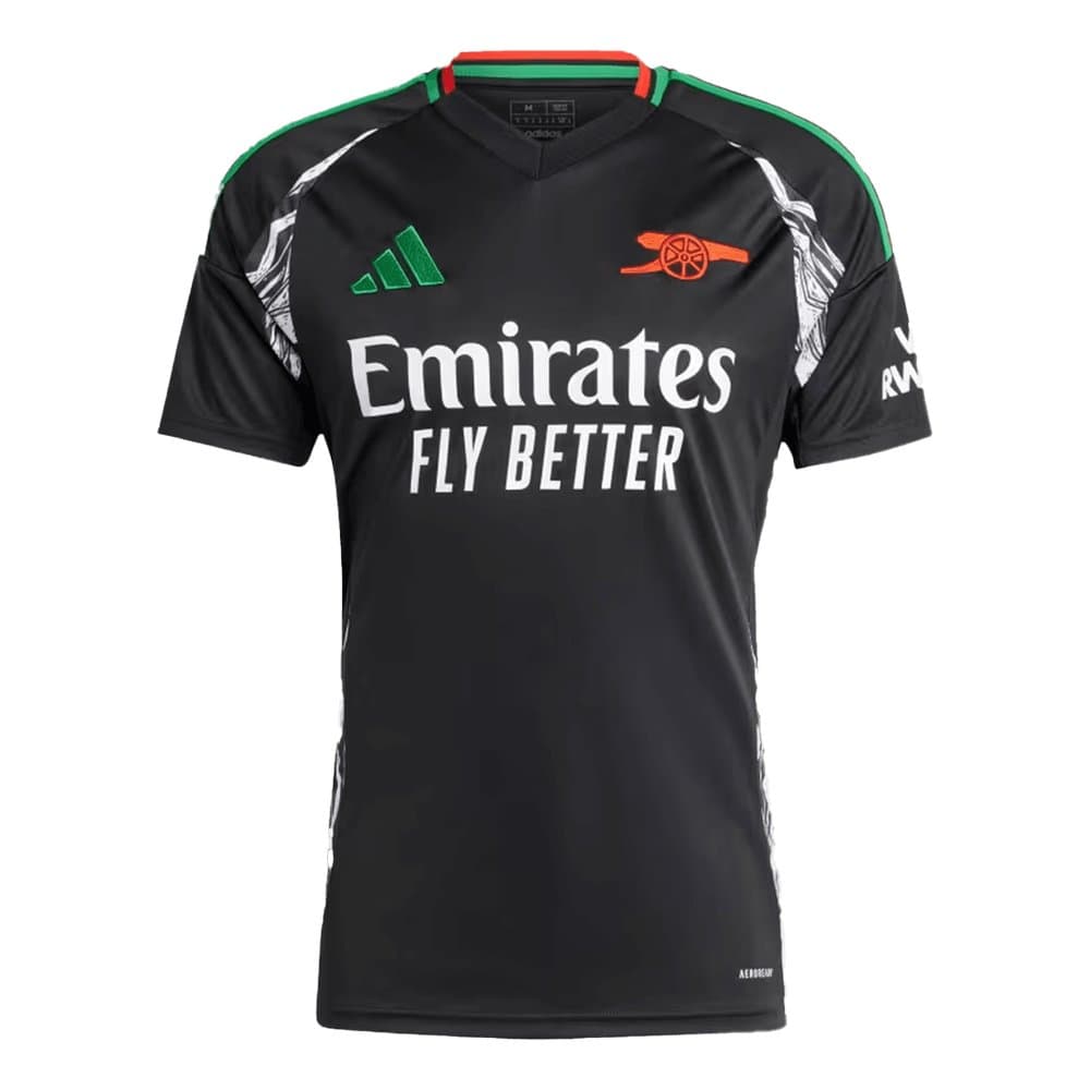 Men's ØDEGAARD #8 Arsenal Away Replica Soccer Jersey 2024/25 Men's ØDEGAARD #8 Arsenal Away Replica Soccer Jersey 2024/25