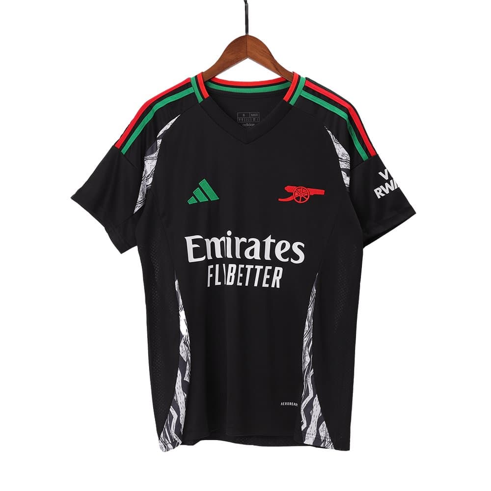 Men's ØDEGAARD #8 Arsenal Away Replica Soccer Jersey 2024/25 Men's ØDEGAARD #8 Arsenal Away Replica Soccer Jersey 2024/25