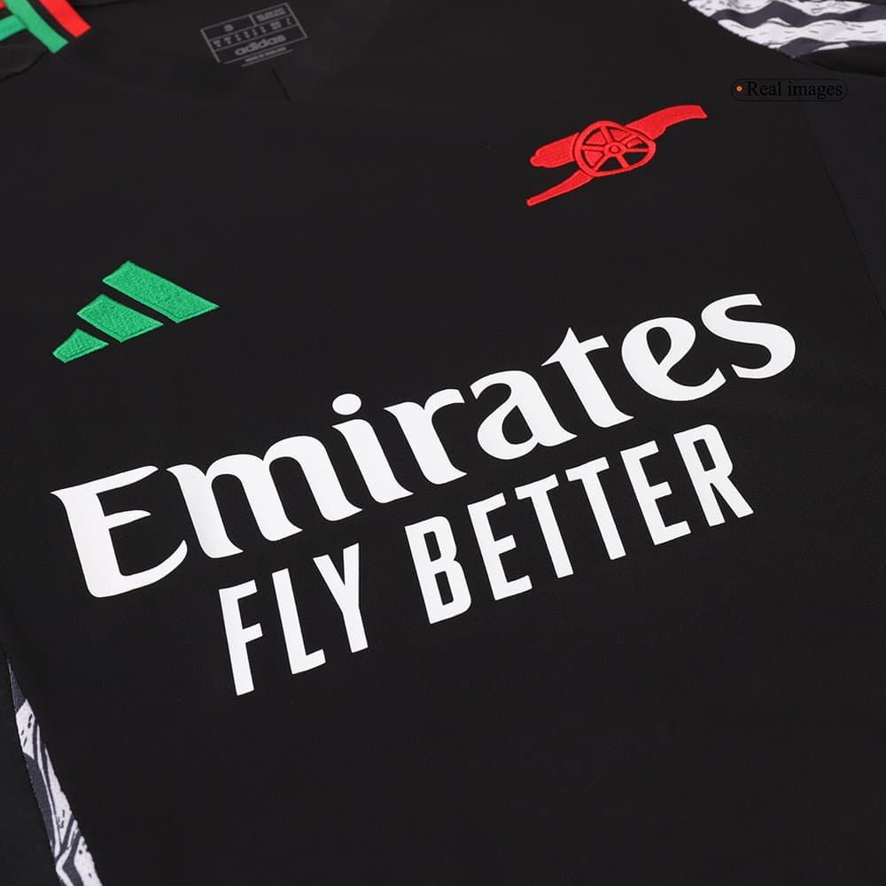 Men's ØDEGAARD #8 Arsenal Away Replica Soccer Jersey 2024/25 Men's ØDEGAARD #8 Arsenal Away Replica Soccer Jersey 2024/25