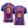 Men's LEWANDOWSKI #9 Barcelona Home Replica Soccer Jersey 2025/26