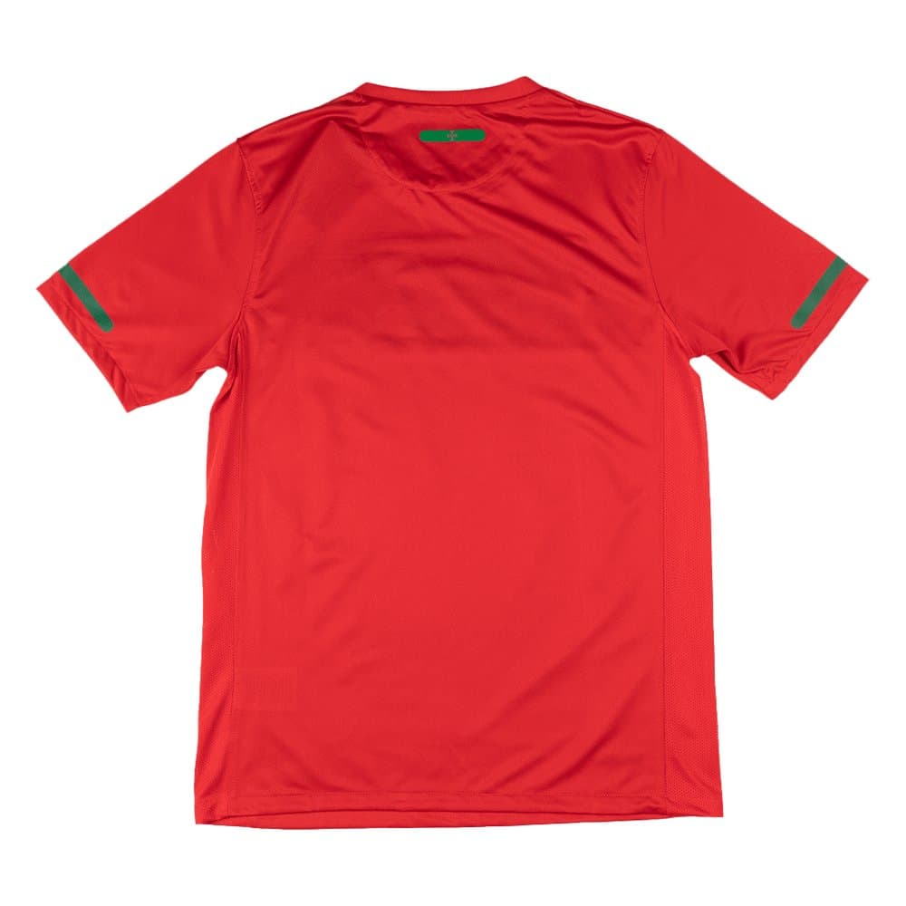 Men's Portugal Home Retro Soccer Jersey 2010