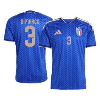 Men's DIMARCO #3 Italy Home Replica Soccer Jersey World Cup 2026