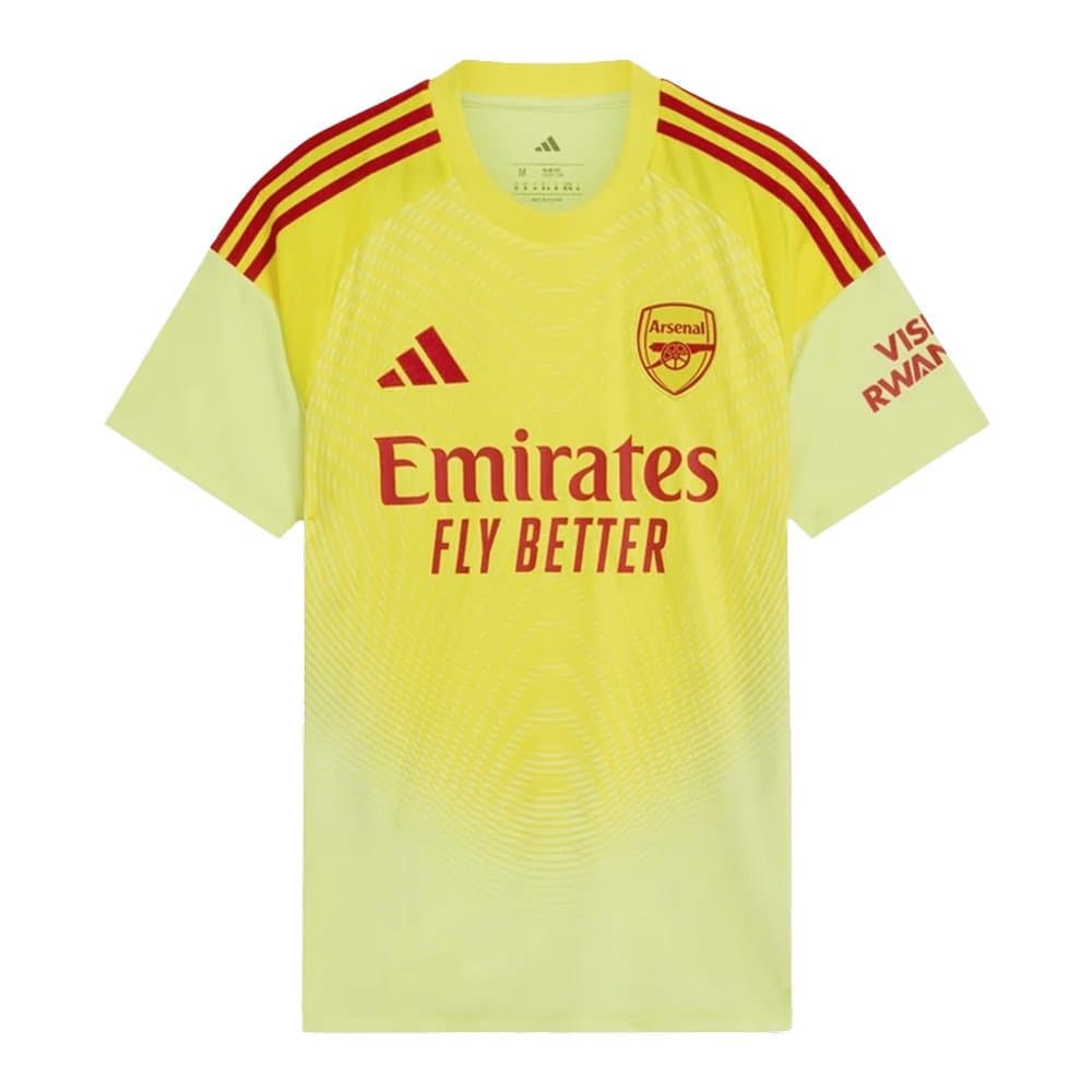 Men's Arsenal Goalkeeper Replica Soccer Jersey 2025/26