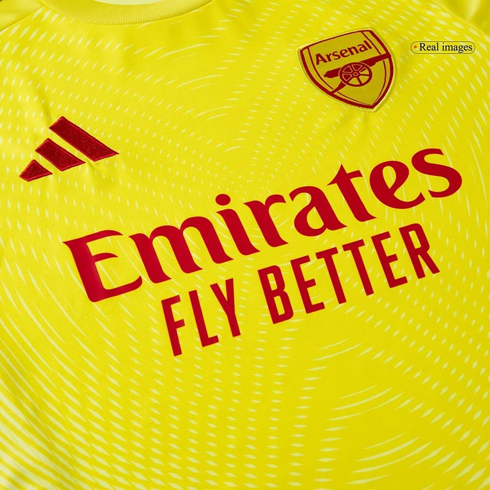 Men's Arsenal Goalkeeper Replica Soccer Jersey 2025/26