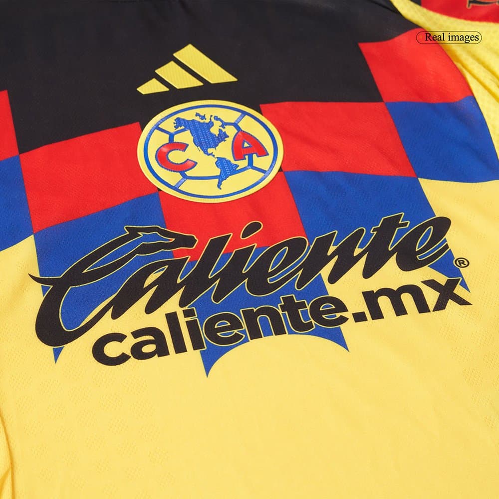Men's Club America Home Authentic Soccer Jersey 2025/26