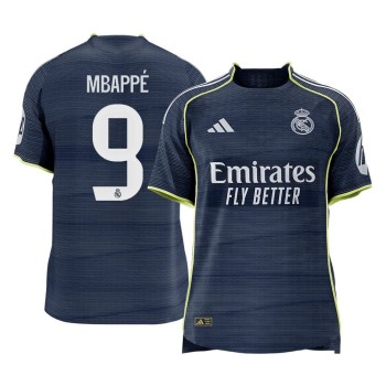 Men's MBAPPÉ #9 Real Madrid Away Authentic Soccer Jersey 2025/26 Men's MBAPPÉ #9 Real Madrid Away Authentic Soccer Jersey 2025/26