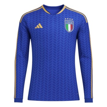 Men's Italy Home Long Sleeve Jersey World Cup 2026 Men's Italy Home Long Sleeve Jersey World Cup 2026