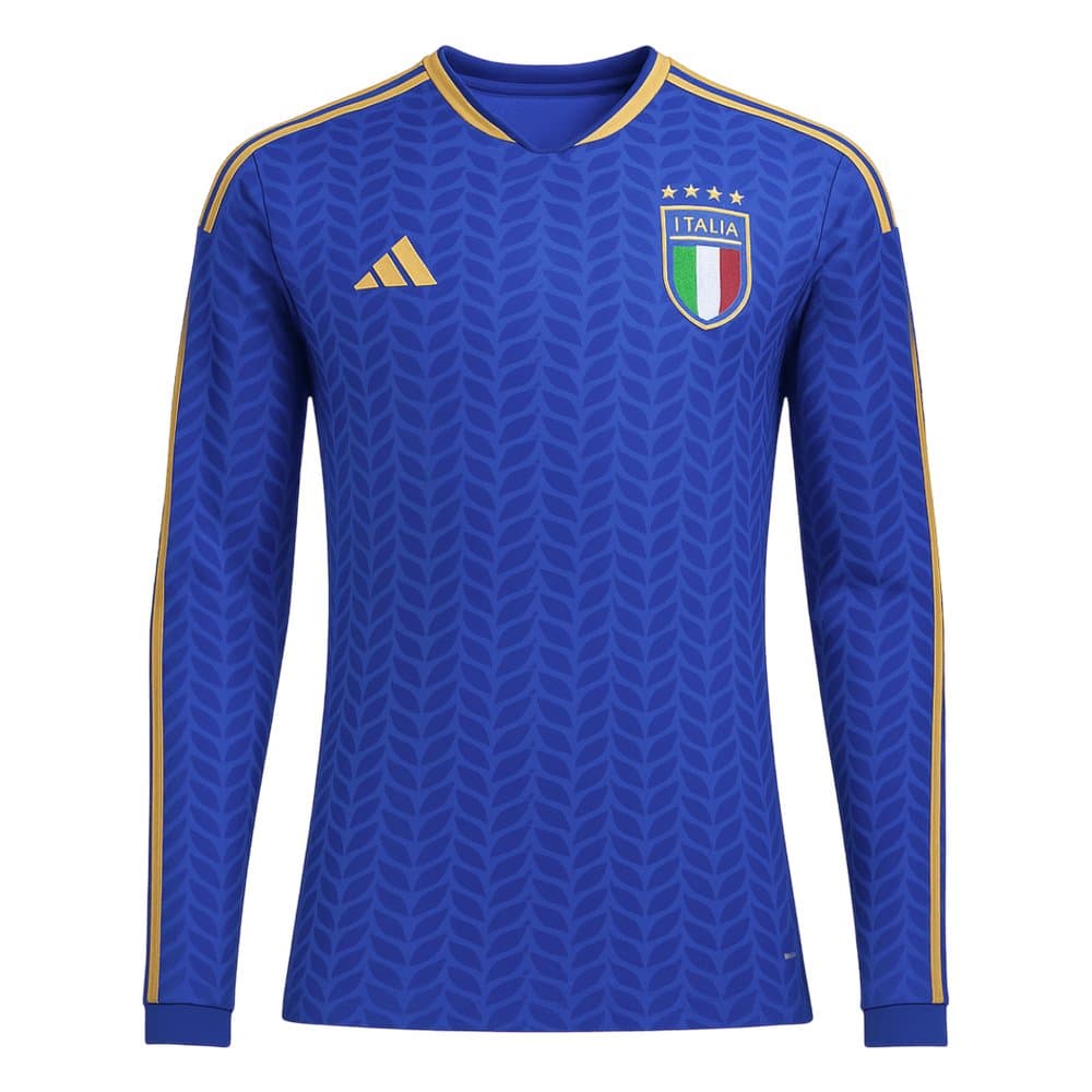 Men's Italy Home Long Sleeve Jersey World Cup 2026