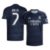 Men's VINI JR. #7 Real Madrid Away Replica Soccer Jersey 2025/26