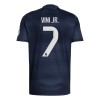Men's VINI JR. #7 Real Madrid Away Replica Soccer Jersey 2025/26