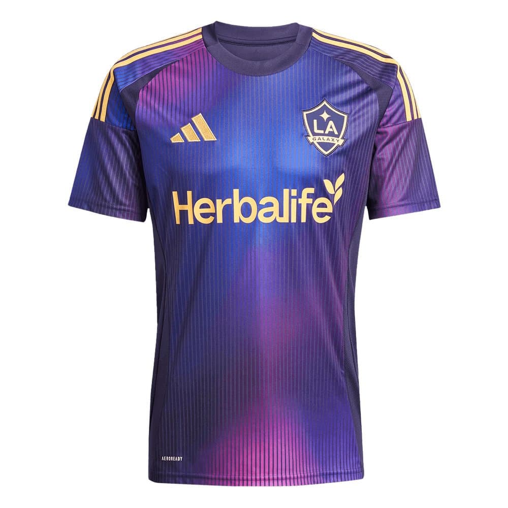 Men's LA Galaxy Away Replica Soccer Jersey 2025 Men's LA Galaxy Away Replica Soccer Jersey 2025