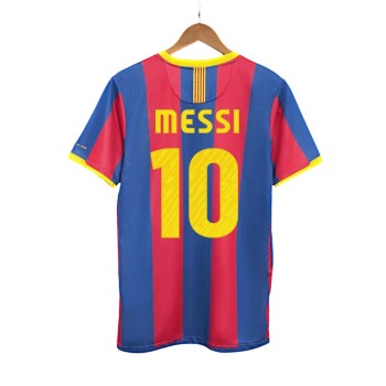 Men's MESSI #10 Barcelona Home Retro Soccer Jersey 2010/11 Men's MESSI #10 Barcelona Home Retro Soccer Jersey 2010/11