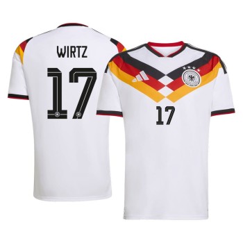 Men's WIRTZ #17 Germany Home Replica Soccer Jersey World Cup 2026