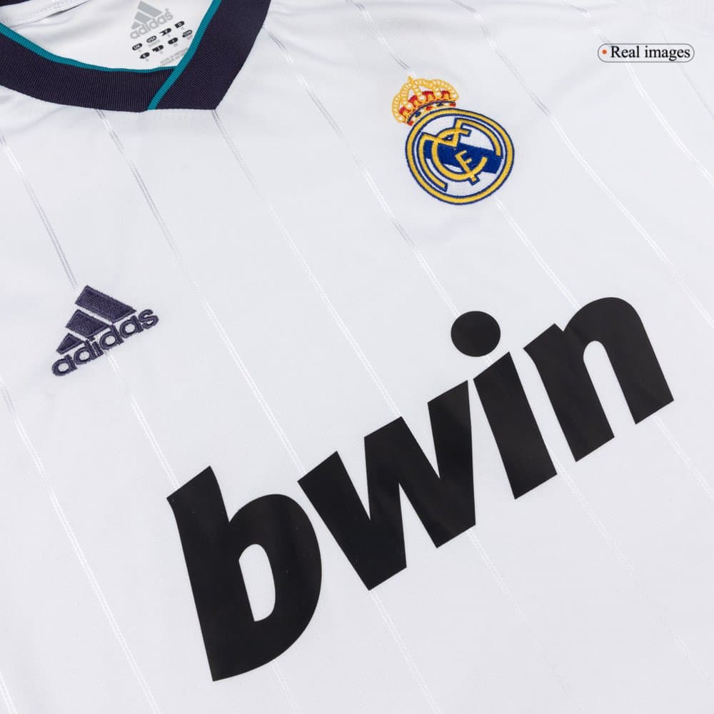 Men's Real Madrid Home Retro Soccer Jersey 2012/13