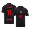 Men's RAPHINHA #11 Barcelona Away Replica Soccer Jersey - UCL (Spotify Logo Without Text) 2024/25
