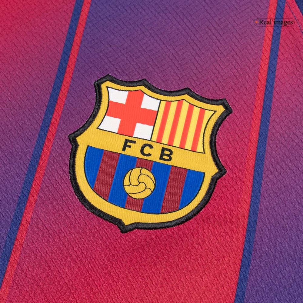Men's Barcelona Home Replica Soccer Jersey 2025/26 Men's Barcelona Home Replica Soccer Jersey 2025/26