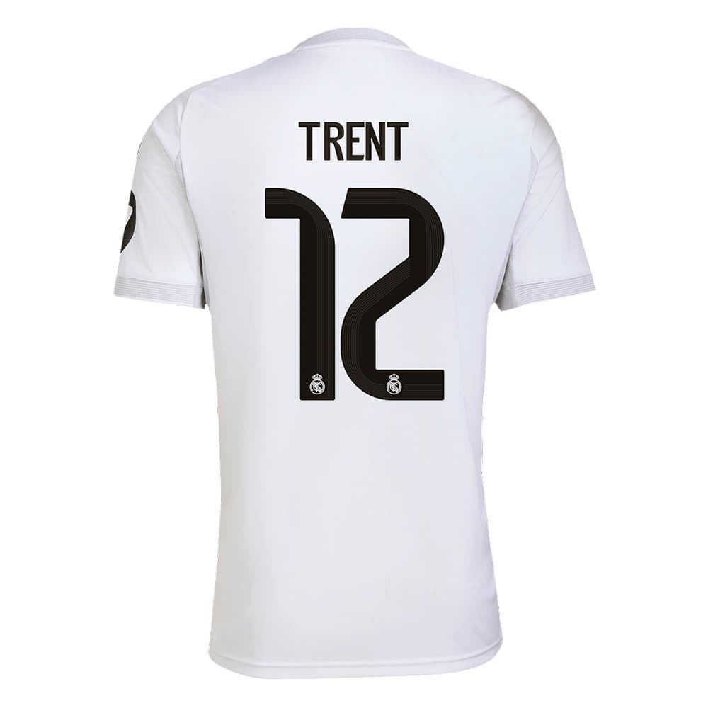 Men's TRENT #12 Real Madrid Home Replica Soccer Jersey 2025/26