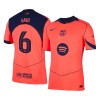Men's GAVI #6 Barcelona Third Away Authentic Soccer Jersey - UCL 2025/26