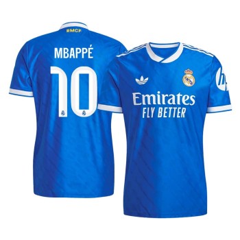 Men's MBAPPÉ #10 Real Madrid Third Away Authentic Soccer Jersey 2025/26 Men's MBAPPÉ #10 Real Madrid Third Away Authentic Soccer Jersey 2025/26