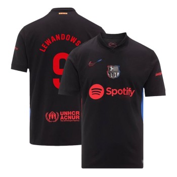 Men's LEWANDOWSKI #9 Barcelona Away Replica Soccer Jersey 2024/25 Men's LEWANDOWSKI #9 Barcelona Away Replica Soccer Jersey 2024/25