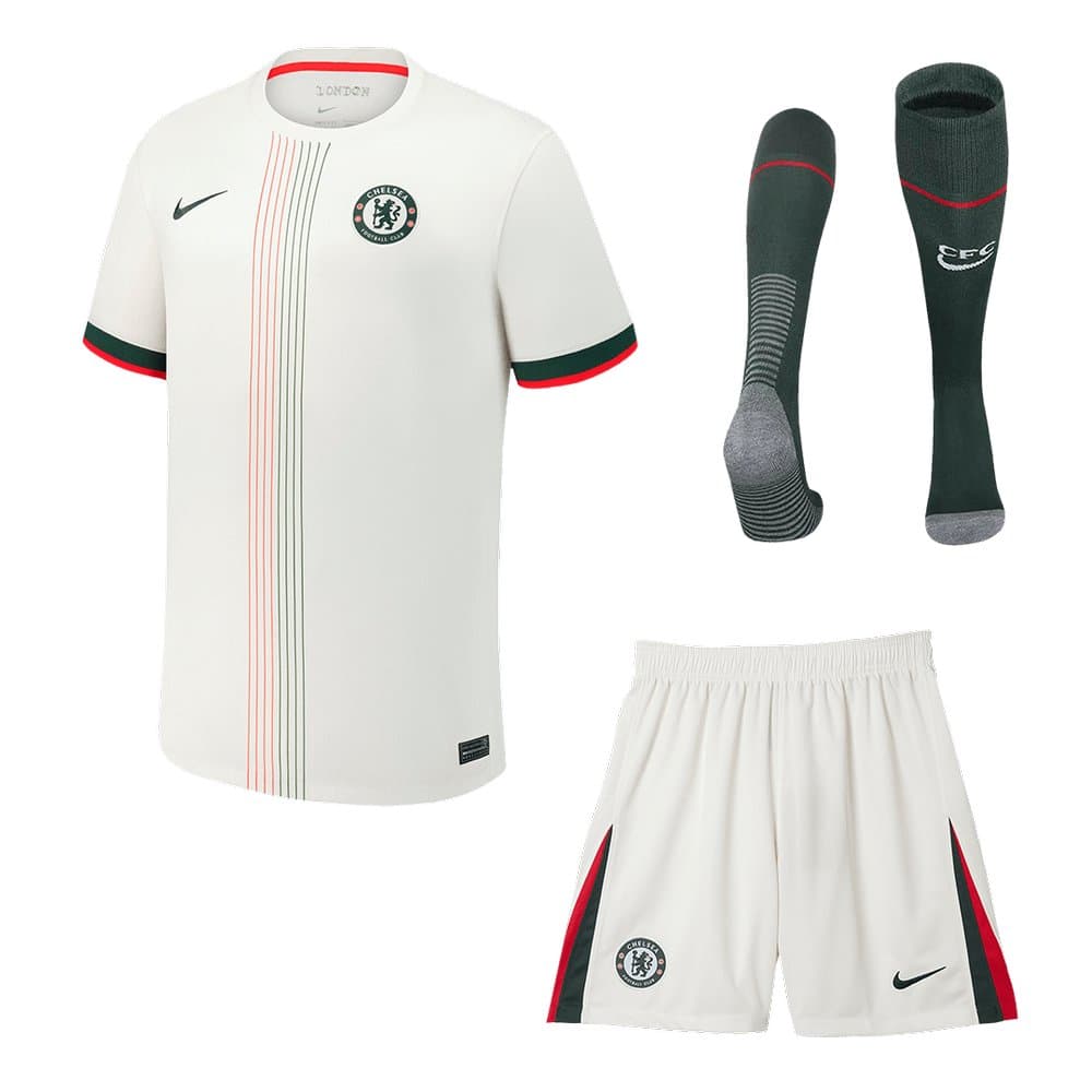 Men's Chelsea Away Jersey Full Kit 2025/26 Men's Chelsea Away Jersey Full Kit 2025/26