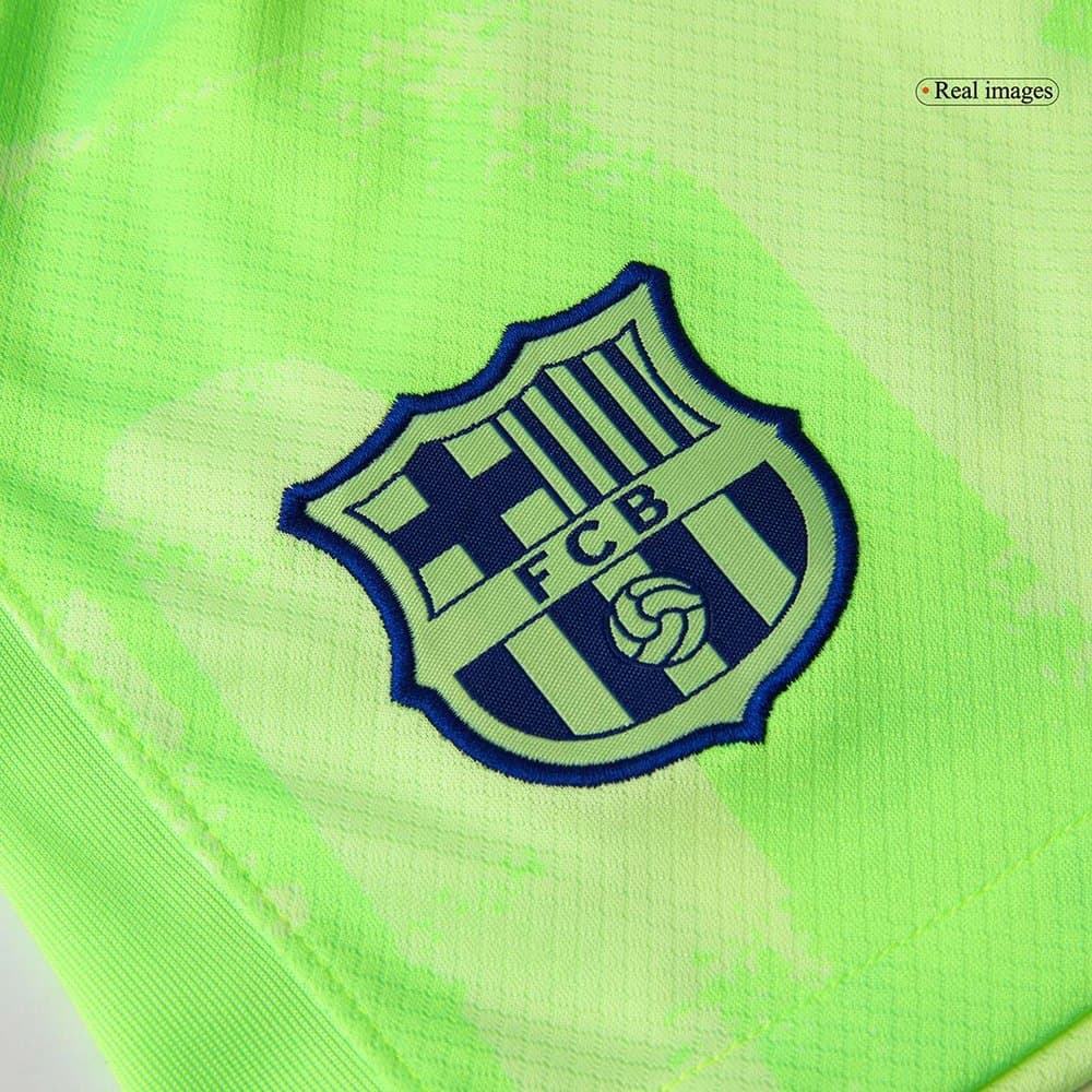 Men's Barcelona Third Away Jersey Full Kit 2024/25 Men's Barcelona Third Away Jersey Full Kit 2024/25