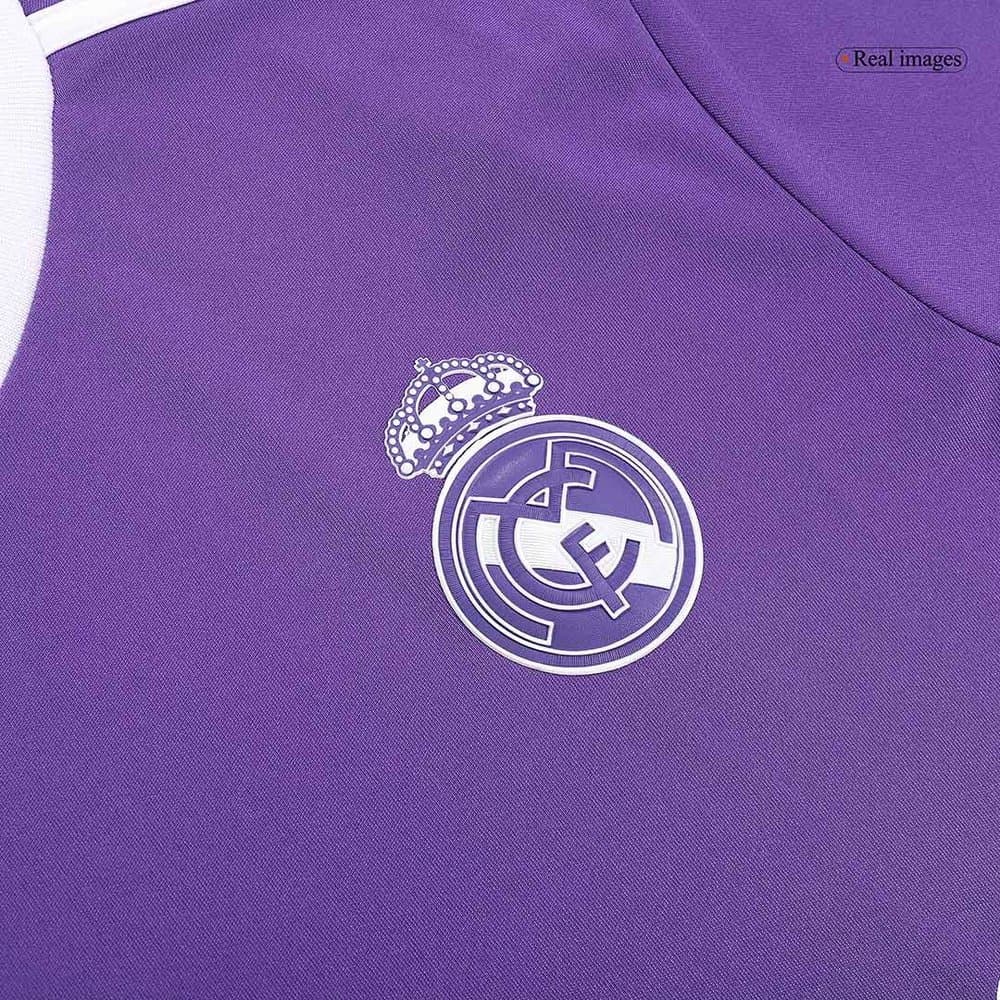 Men's RONALDO #7 Real Madrid Away Retro Soccer Jersey 2016/17