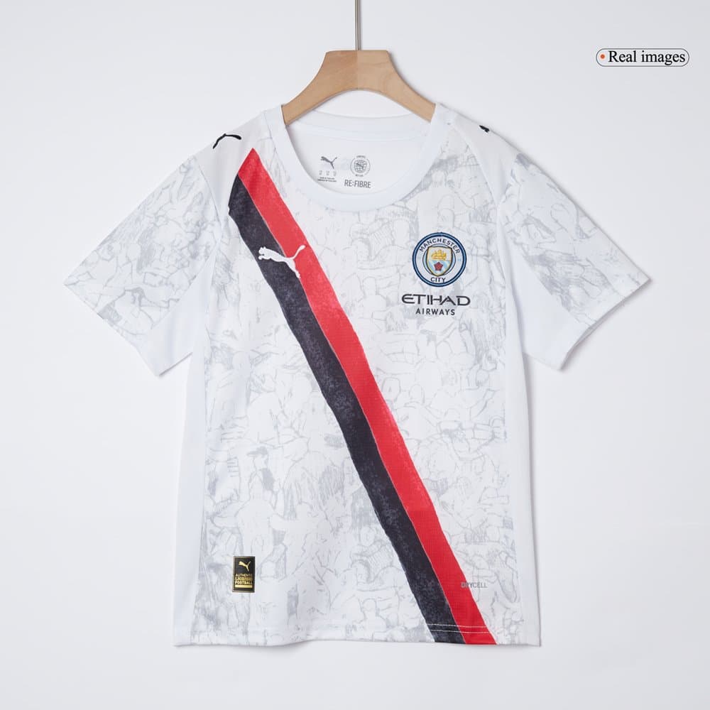 Kid's Kid's Manchester Cityuper Jersey Kit - Club World Cup 2025/26