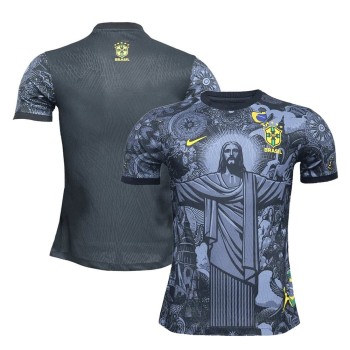 Men's Brazil Jesus Special Authentic Soccer Jersey 2024