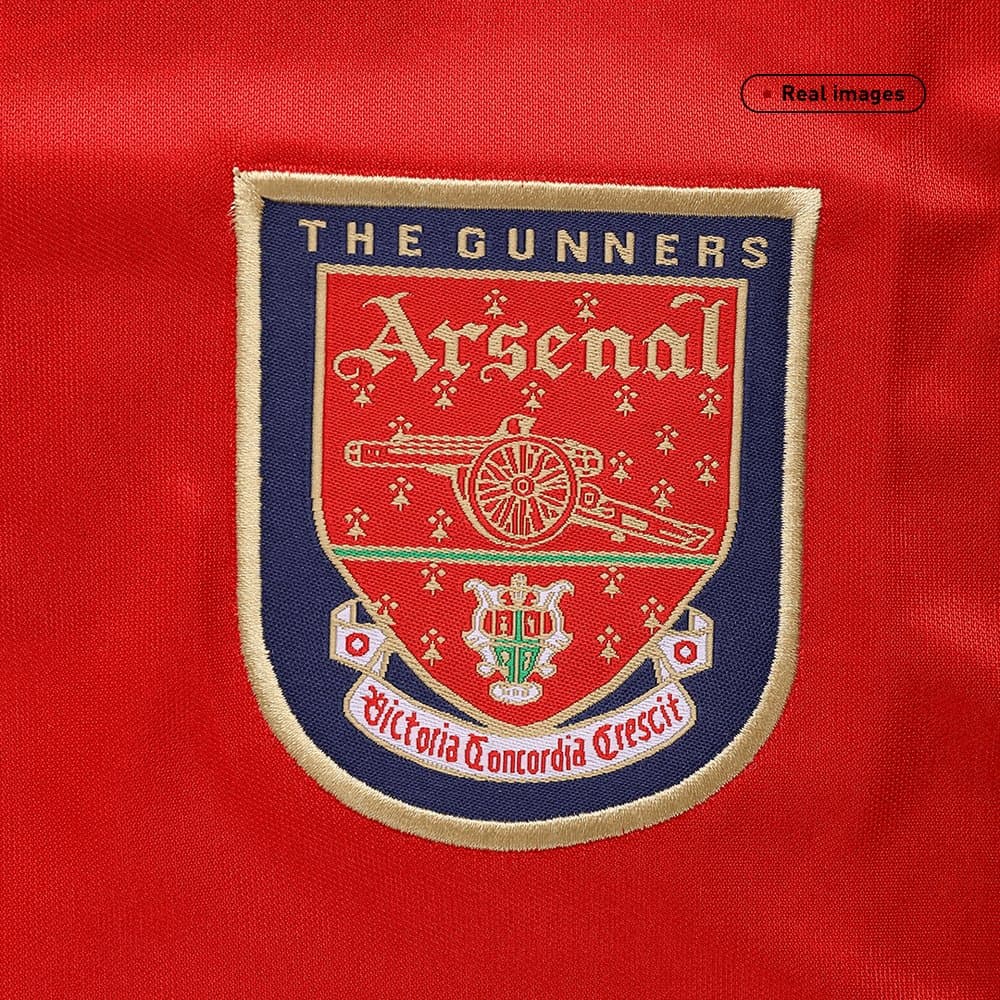 Men's Arsenal Home Retro Soccer Jersey 1998/99 Men's Arsenal Home Retro Soccer Jersey 1998/99