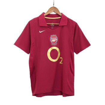 Men's Arsenal Home Retro Soccer Jersey 2005/06 Men's Arsenal Home Retro Soccer Jersey 2005/06