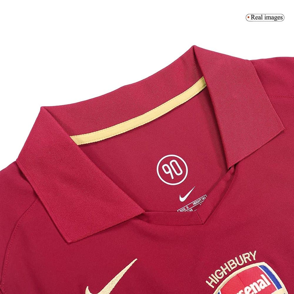 Men's HENRY #14 Arsenal Home Retro Soccer Jersey 2005/06