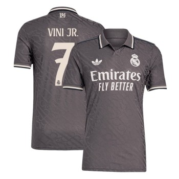 Men's VINI JR. #7 Real Madrid Third Away Authentic Soccer Jersey 2024/25 Men's VINI JR. #7 Real Madrid Third Away Authentic Soccer Jersey 2024/25