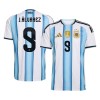 Men's J.ÁLVAREZ #9 Argentina Home Replica Soccer Jersey World Cup 2026 Men's J.ÁLVAREZ #9 Argentina Home Replica Soccer Jersey World Cup 2026