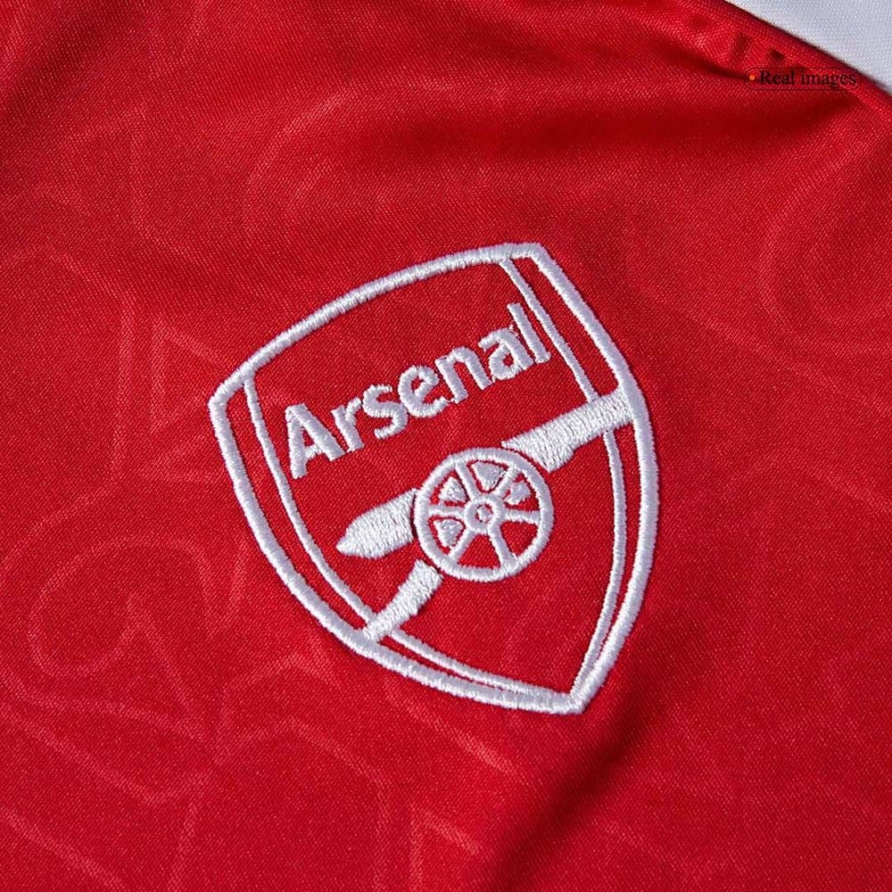 Kid's Arsenal Home Soccer Jersey Full Kit 2025/26 Kid's Arsenal Home Soccer Jersey Full Kit 2025/26